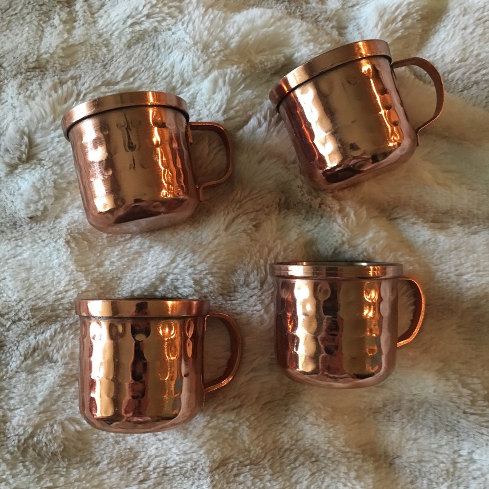 🌀BOGO SALE Mini copper mug shot glasses